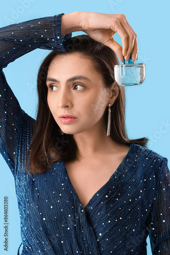Beautiful young woman with ...