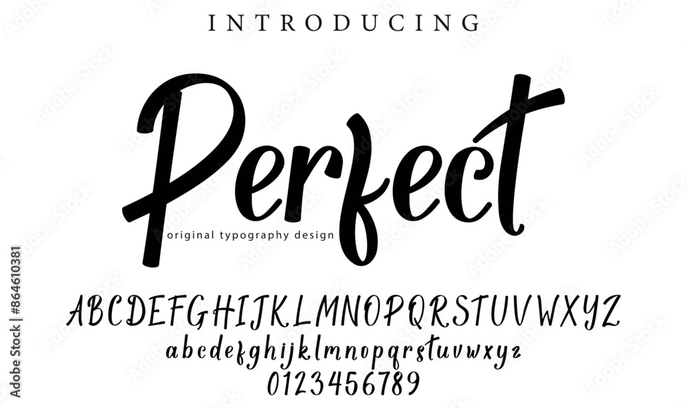 Perfect Font Stylish brush painted an uppercase vector letters, alphabet, typeface Perfect Font Stylish brush painted an uppercase vector letters, alphabet, typeface