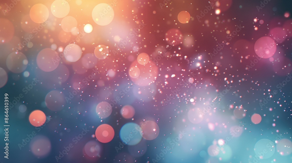 Subtle gradients and bokeh effects creating a dreamy, serene abstract background Subtle gradients and bokeh effects creating a dreamy, serene abstract background