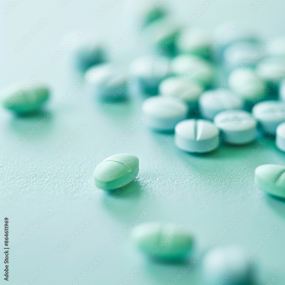 Medical Picture Reference. Real Photography of Pills with Copy Space Medical Picture Reference. Real Photography of Pills with Copy Space