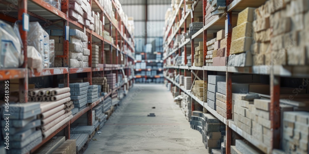 Obraz premium Warehouse Storage