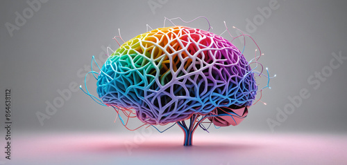 Learning and intelligence concept art