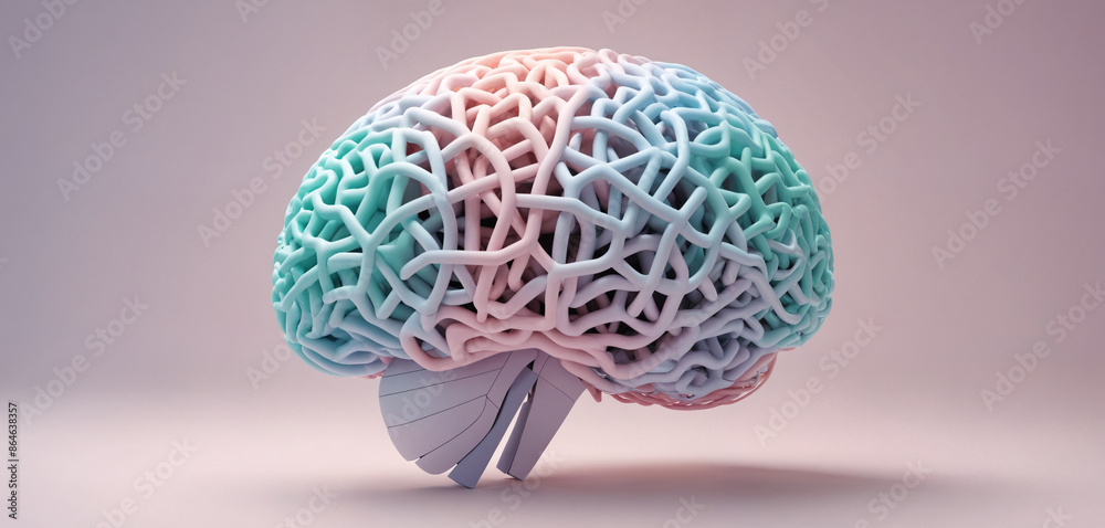 Learning and intelligence concept art Learning and intelligence concept art