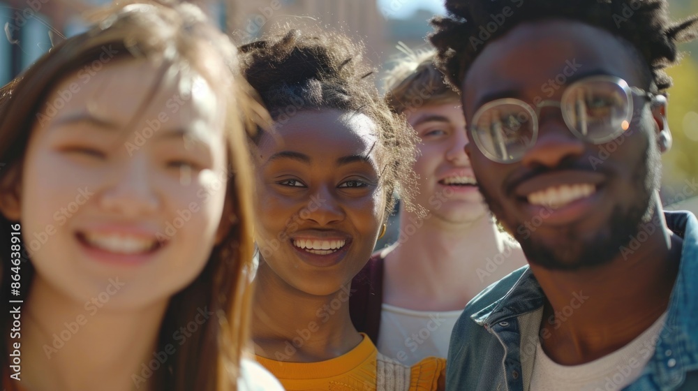 A group of friends or family members standing in a row, often used as a social media post or marketing material for events A group of friends or family members standing in a row, often used as a social media post or marketing material for events