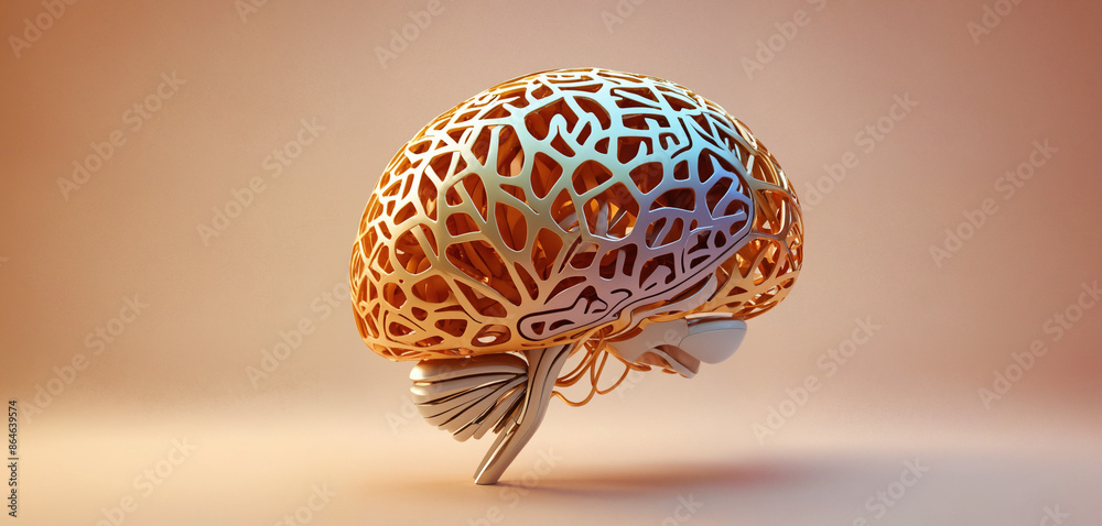 Learning and intelligence concept art Learning and intelligence concept art