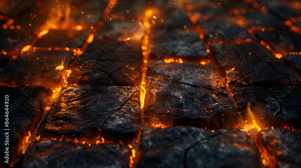Texture of Fire Brick Texture of Fire Brick