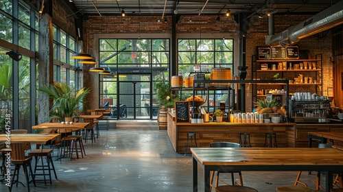 Event Space Interiors: Unveiling the Cozy Cafe Setting