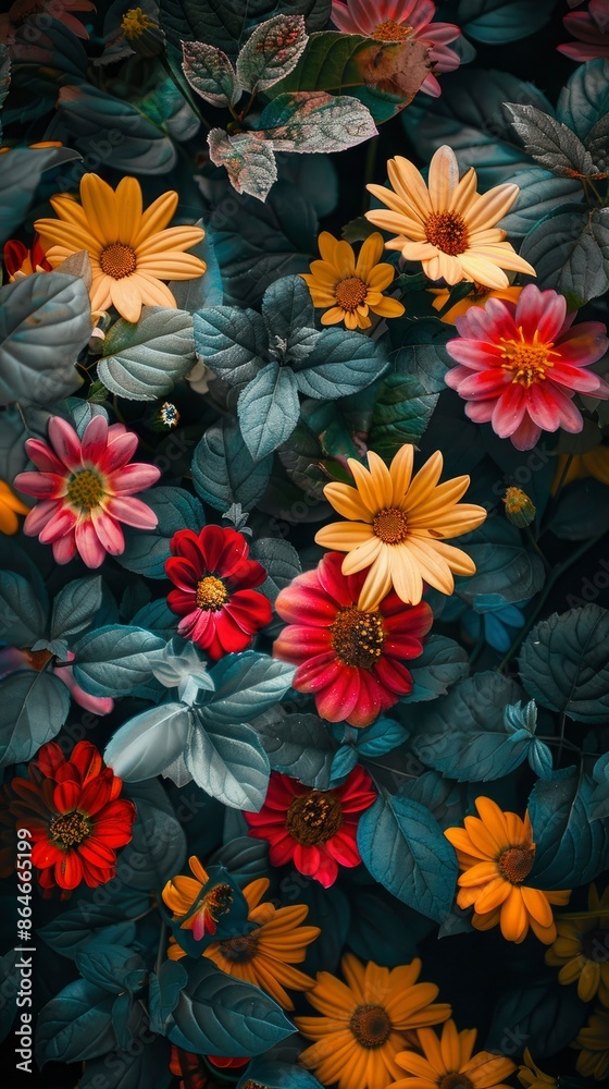 close up Background, Nature, Floral background image - generative ai close up Background, Nature, Floral background image - generative ai