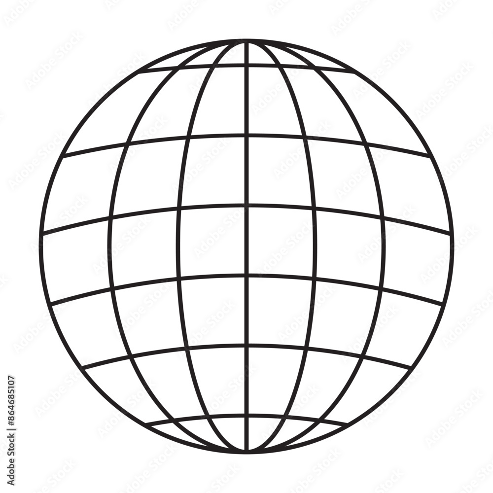 Global icon template. Global icon with flat style. Isolated vector global icon image, simple style. Global icon template. Global icon with flat style. Isolated vector global icon image, simple style.