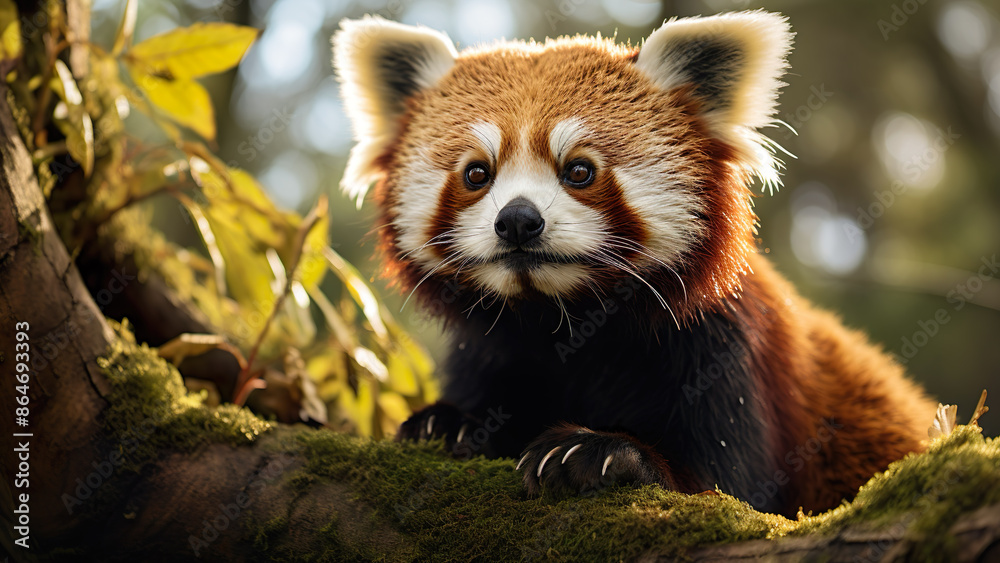 Obraz premium Red Panda - Animal, Mammal, Wildlife, Nature