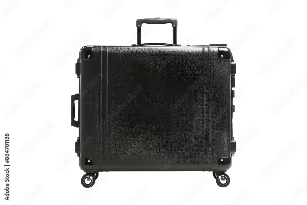 Black Suitcase isolated on white background Black Suitcase isolated on white background