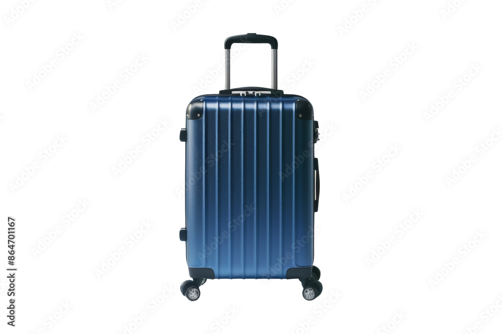 Blue Suitcase with Wheels Blue Suitcase with Wheels