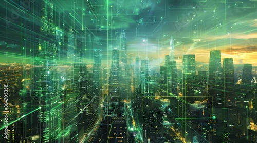 City of Tomorrow: Holographic Bankruptcy Alerts in the Midst of Economic Downturn