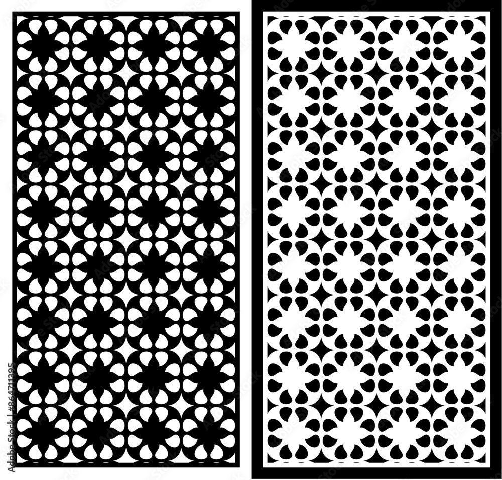 abstract laser cutting pattern for partition
abstract laser cutting pattern for partition