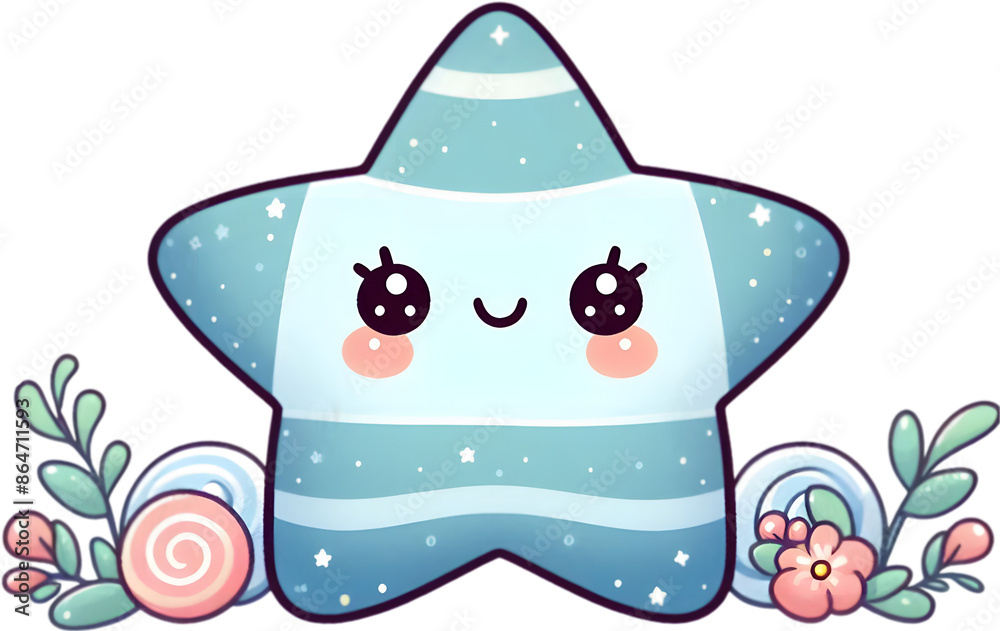 Fototapeta premium star - 별. Generative AI