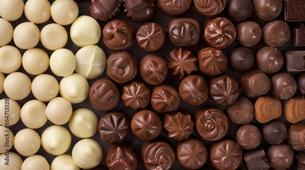 Assortment of Chocolate Candies Assortment of Chocolate Candies