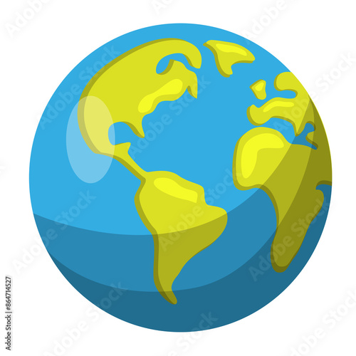 earth globe illustration