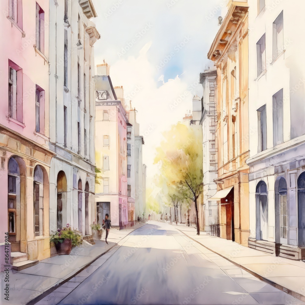 AI Image Generator, Alleyway in Carrara, small town in Tuscany. Italy. AI Image Generator, Alleyway in Carrara, small town in Tuscany. Italy.
