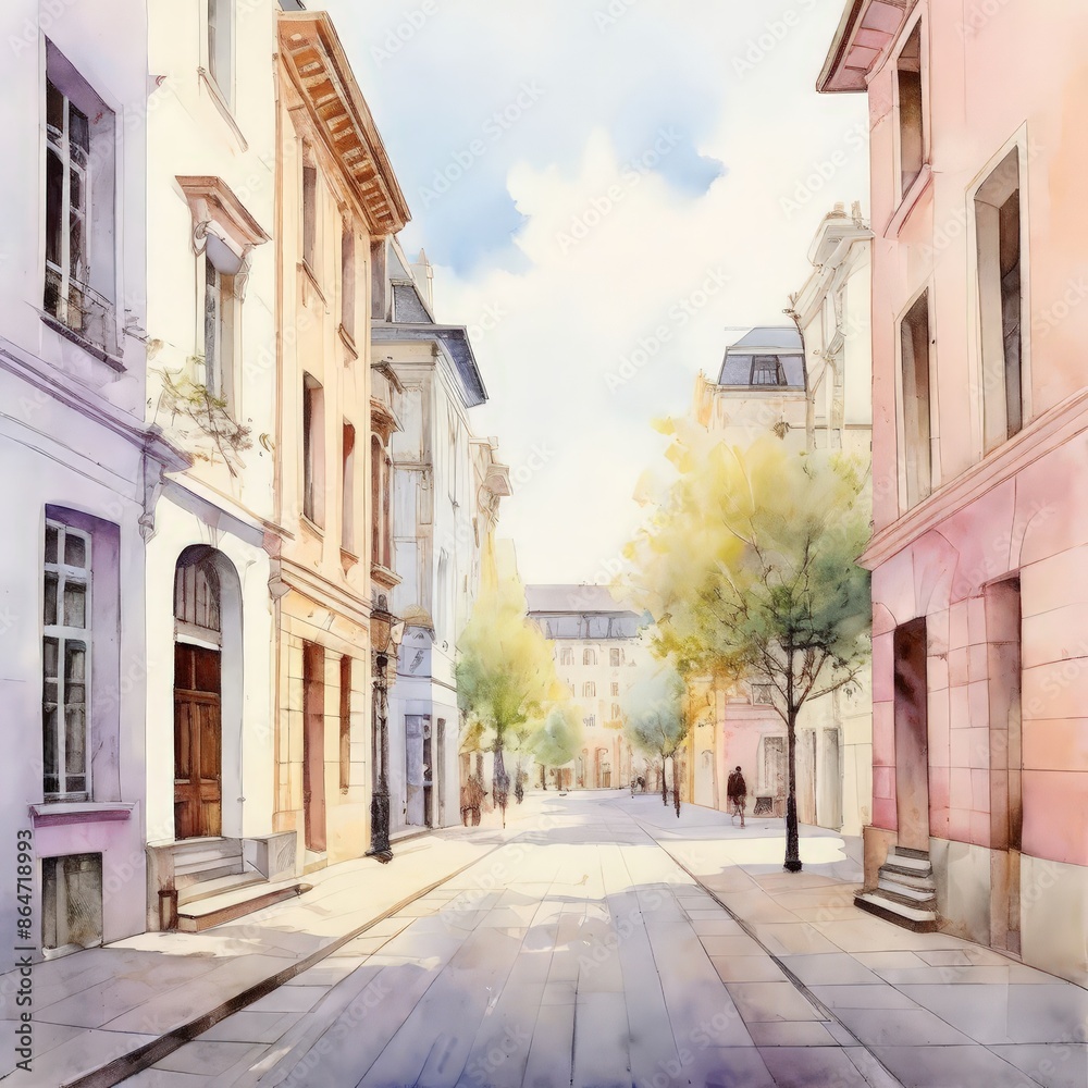 AI Image Generator, Alleyway in Carrara, small town in Tuscany. Italy. AI Image Generator, Alleyway in Carrara, small town in Tuscany. Italy.
