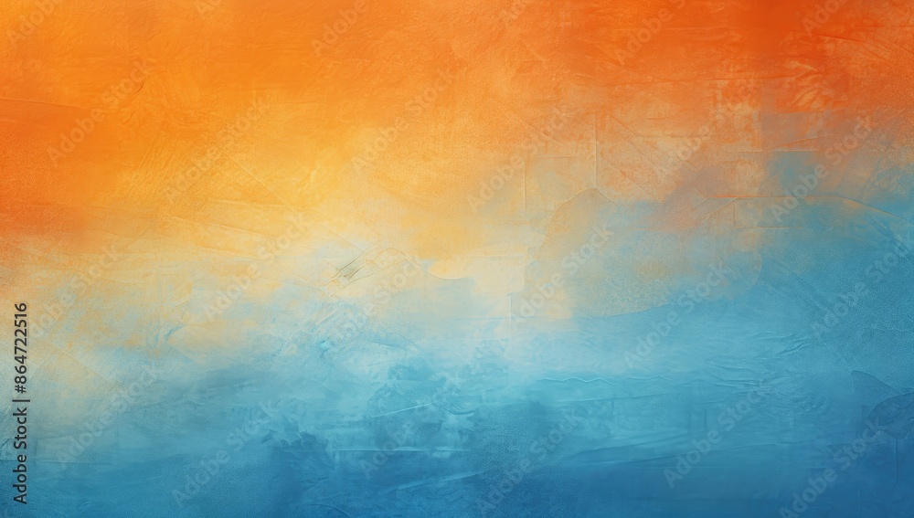 Abstract Orange And Blue Gradient Texture Background Abstract Orange And Blue Gradient Texture Background