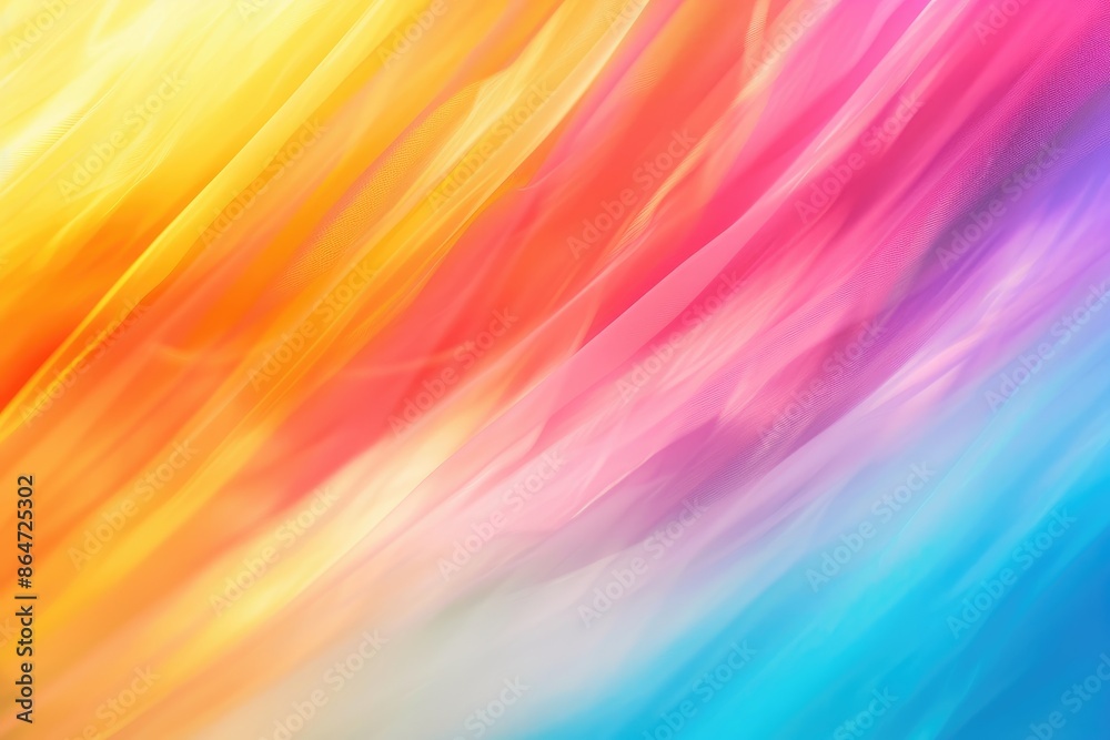 Soft Focus Abstract Rainbow Color Background With Blurry Glow Soft Focus Abstract Rainbow Color Background With Blurry Glow