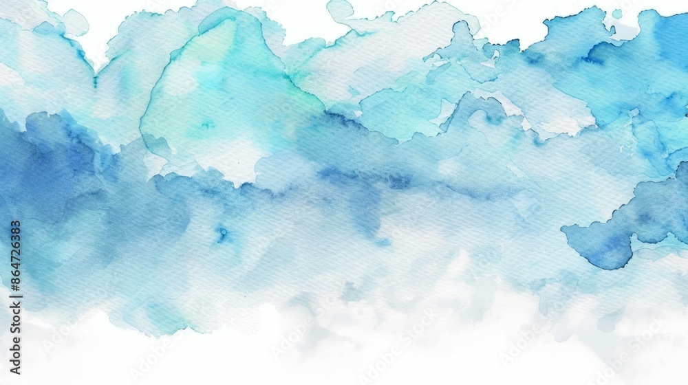 Abstract blue watercolor background. Vibrant and serene, this blue watercolor background evokes a sense of tranquility and artistic expression. Perfect for websites, social media, and print projects. Abstract blue watercolor background. Vibrant and serene, this blue watercolor background evokes a sense of tranquility and artistic expression. Perfect for websites, social media, and print projects.