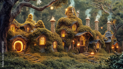Mystical Woodland Village 4