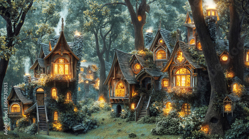 Mystical Woodland Village 2