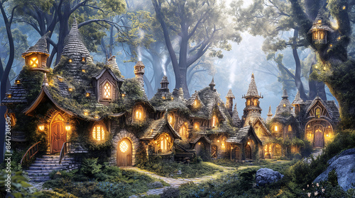 Mystical Woodland Village 1