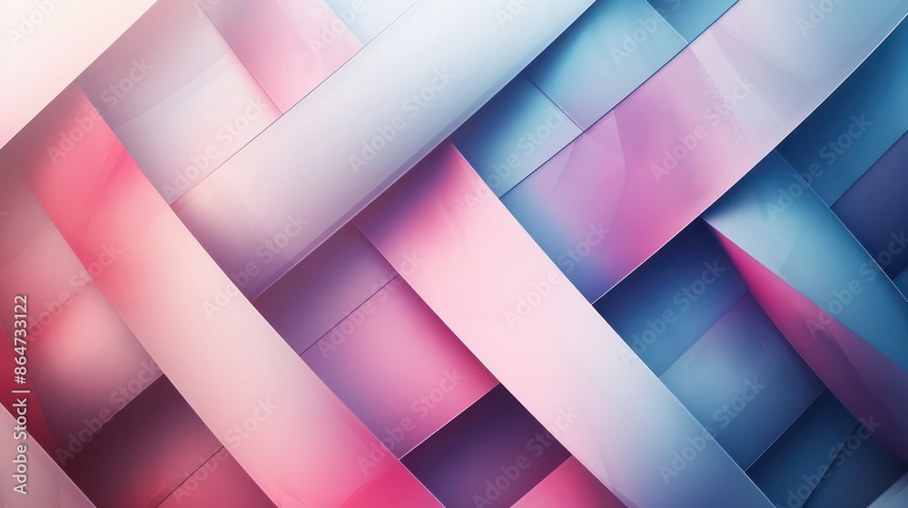 A colorful, abstract background with pink, blue, and white stripes A colorful, abstract background with pink, blue, and white stripes