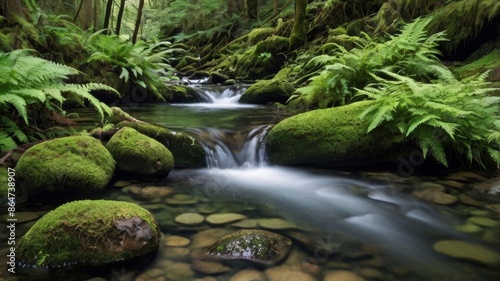 waterfall in the forest