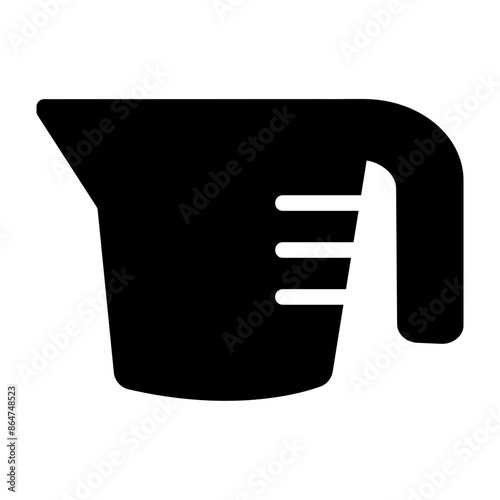 measuringcup glyph icon