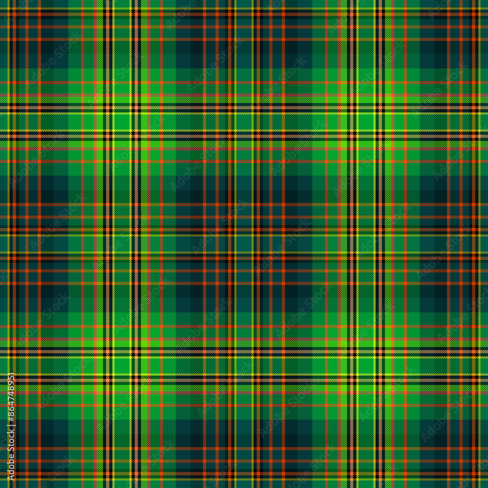 Fototapeta premium Plaid pattern,Tartan pattern,Check pattern Scottish style of colored lines most perfect design seamless pattern texture for fabric design,EPS 10