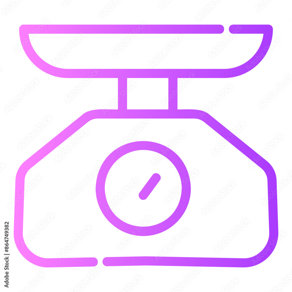 scale gradient icon scale gradient icon