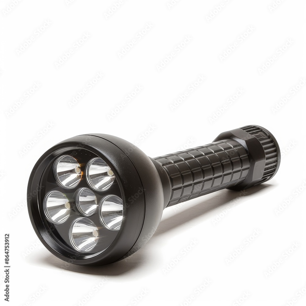 LED Flashlight isolated with white background LED Flashlight isolated with white background