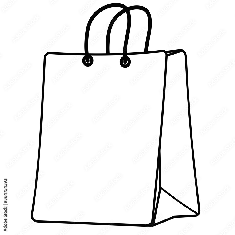Black doodle Recycled Shopping Bag. Black doodle Recycled Shopping Bag.