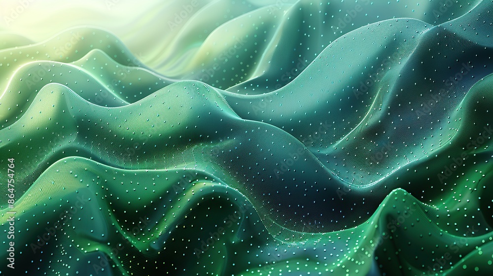 Obraz premium Green and Yellow Gradient Texture