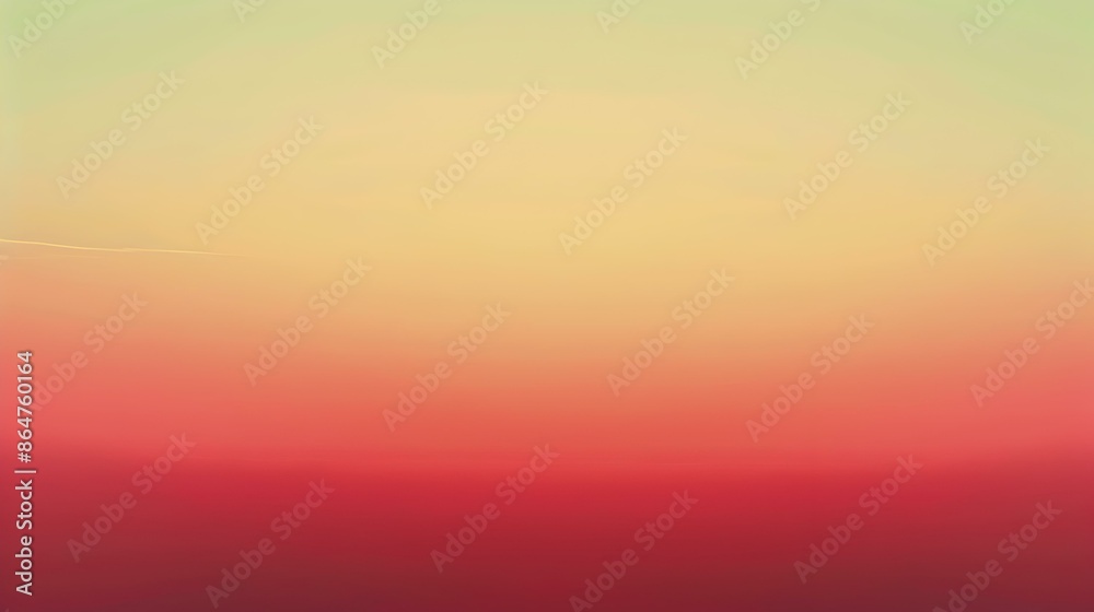 Fototapeta premium Gradient light red to olive abstract background