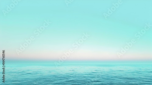 Gradient light blue to cyan abstract background