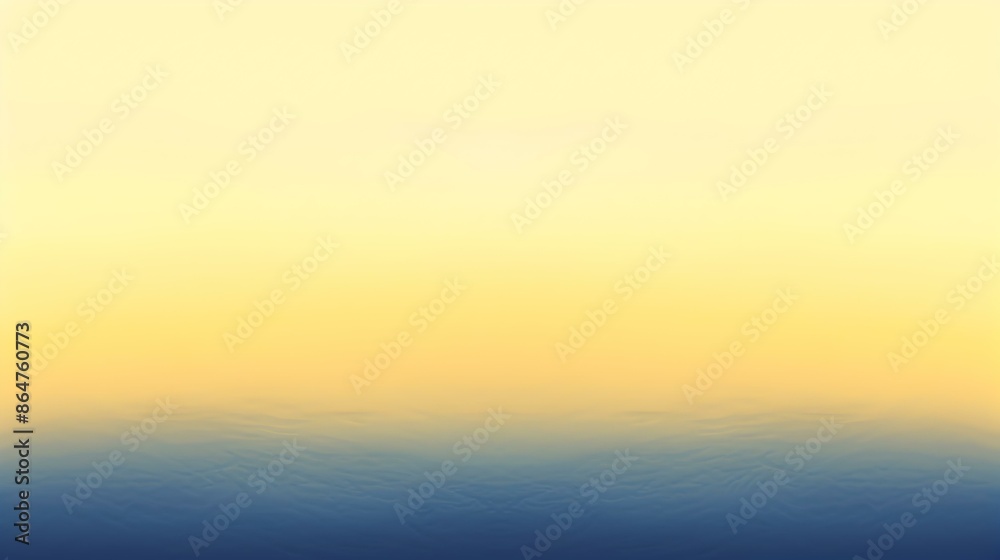 Gradient light yellow to navy abstract effect