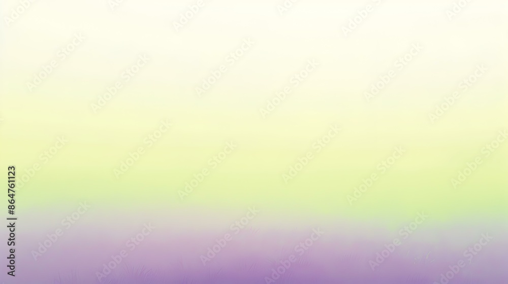 Gradient light purple to lime abstract banner