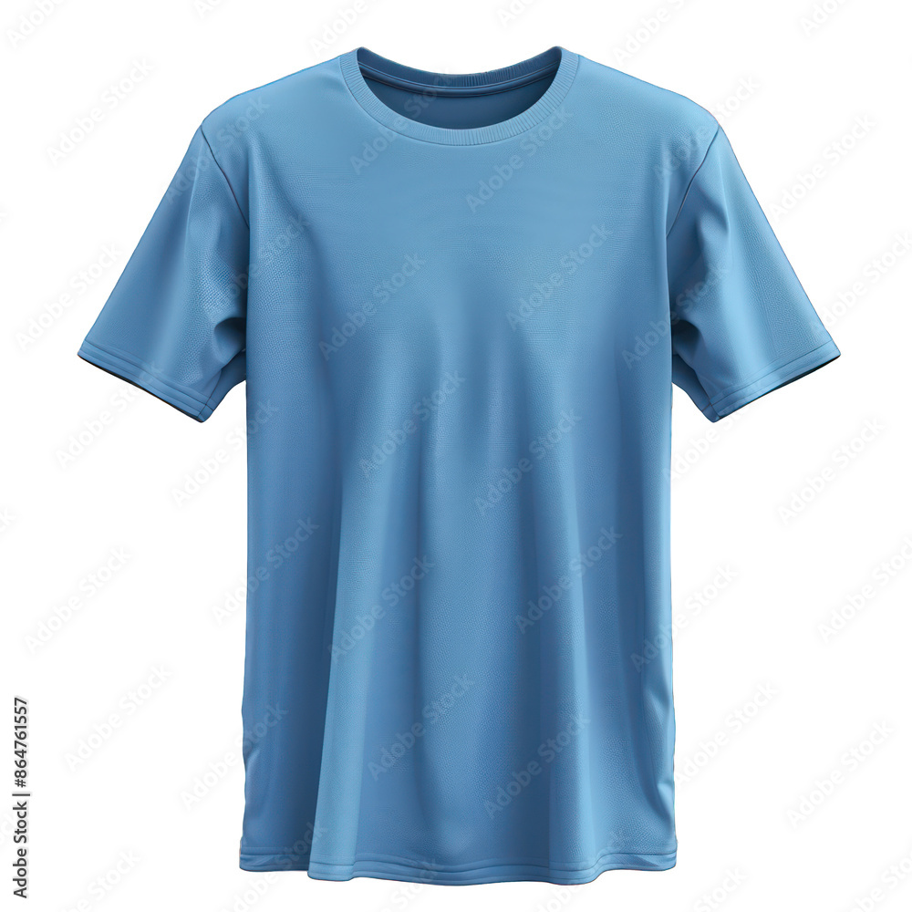 blue t shirt isolated on White Background blue t shirt isolated on White Background