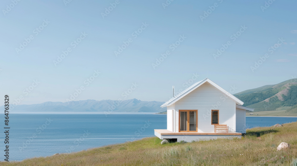 Wooden house at the quiet seaside to calm the mind and healing Wooden house at the quiet seaside to calm the mind and healing