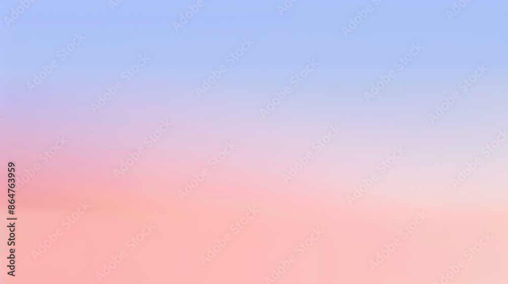 Gradient light peach to periwinkle abstract effect