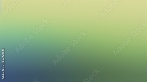 Gradient light olive drab to cobalt abstract backdrop