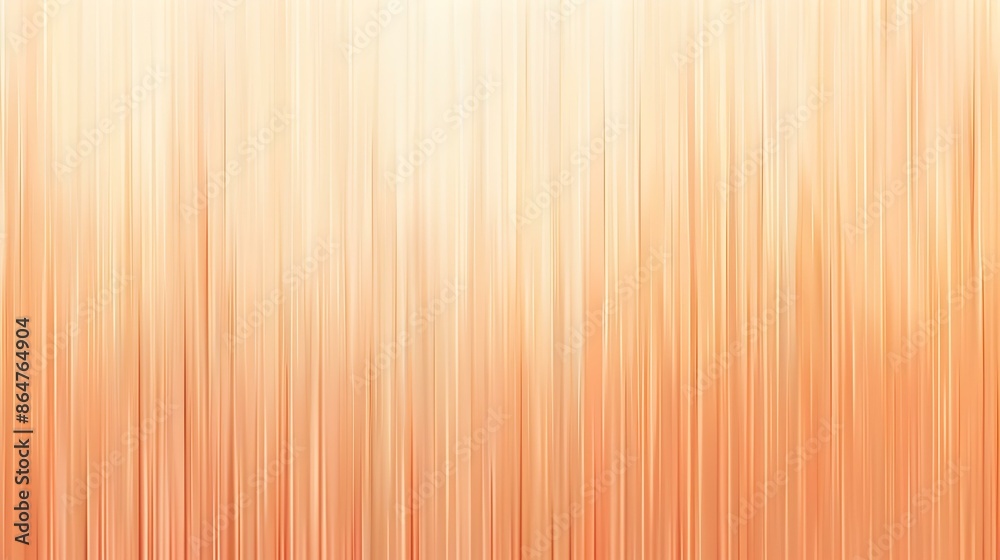 Gradient light wheat to apricot abstract backdrop