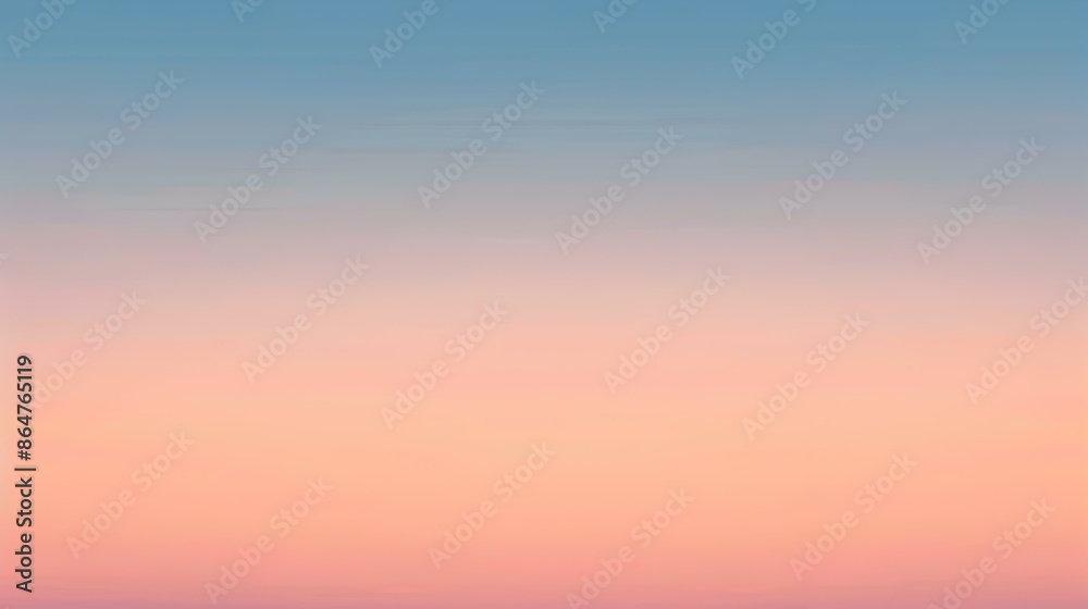 Gradient light apricot to cobalt abstract effect Gradient light apricot to cobalt abstract effect