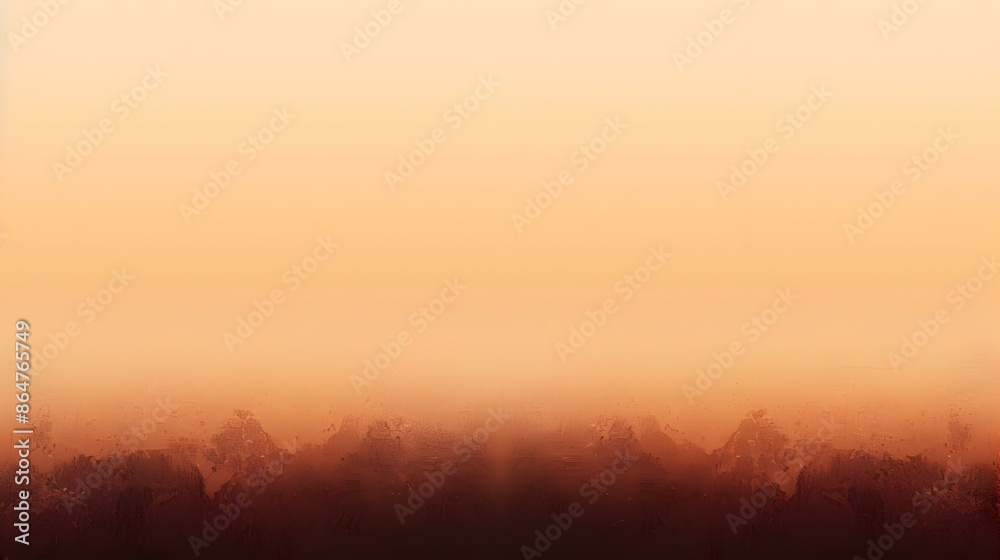 Fototapeta premium Gradient light cinnamon to ebony abstract backdrop