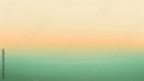 Gradient light copper to jade abstract backdrop