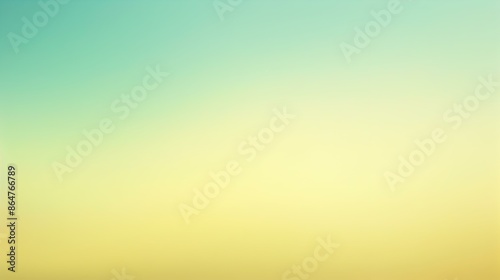 Gradient light jade to lemon abstract banner